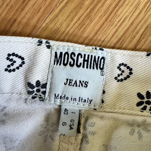 Vintage Moschino High Rise Jeans Size 6 - Picture 4 of 8
